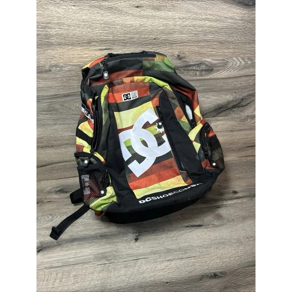 y2k DC Shoes Backpack skater emo grunge one size ske